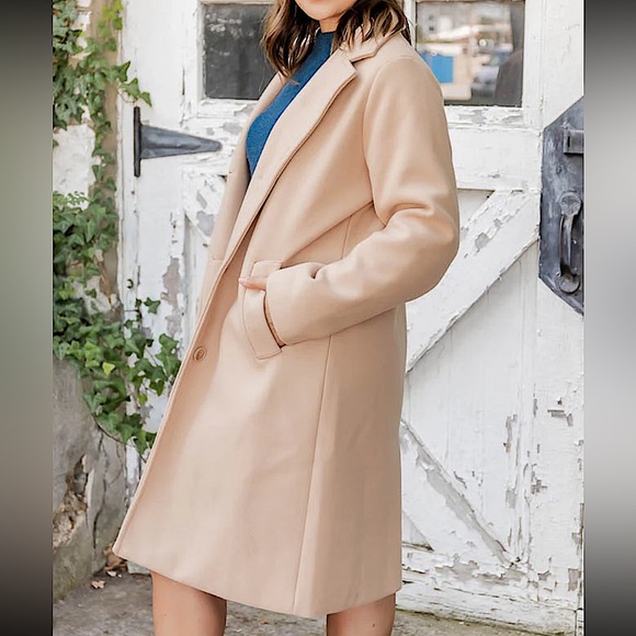 āļøBOGO50%āļø ššæPINK LILY: CAMEL Cozy Love Coat SMALL - Picture 2 of 6